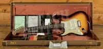 Fender Custom Shop 61 Strat Left-Handed - NOS 3-Tone Sunburst