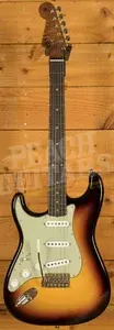 Fender Custom Shop 61 Strat Left-Handed - NOS 3-Tone Sunburst