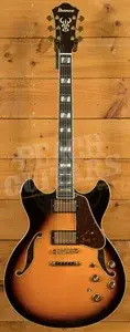 Ibanez AS113 Artstar Series Hollow Body - Macassar Ebony - Brown Sunburst