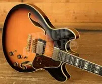 Ibanez AS113 Artstar Series Hollow Body - Macassar Ebony - Brown Sunburst