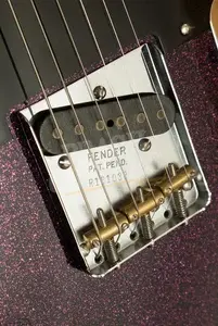 Fender Custom Shop 1951 Nocaster Deluxe Closet Classic - Aged Magenta Sparkle