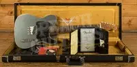 Fender Custom Shop Limited Edition HS Tele Custom Relic - Aged Charcoal Frost Metallic