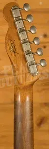 Fender Custom Shop Limited Edition HS Tele Custom Relic - Aged Charcoal Frost Metallic