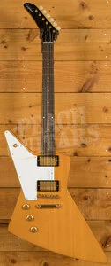Epiphone Inspired By Gibson Custom 1958 Korina Explorer | Aged Natural - White Pickguard *Left-Handed*