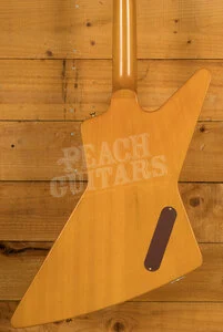 Epiphone Inspired By Gibson Custom 1958 Korina Explorer | Aged Natural - White Pickguard *Left-Handed*