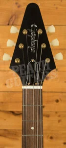 Epiphone Inspired By Gibson Custom 1958 Korina Flying V | Aged Natural - White Pickguard *Left-Handed*