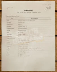 Novo Dealer Limited | Serus J - Vandalism Yellow over '64 3-Tone Sunburst