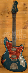 Novo Custom Series Serus J | Lake Como Blue Over '64 3-Tone Burst