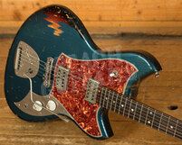 Novo Custom Series Serus J | Lake Como Blue Over '64 3-Tone Burst