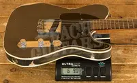 Fender Custom Shop Limited Edition HS Tele Custom Relic - Aged Charcoal Frost Metallic