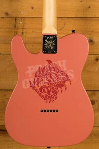 Fender Monster Hunter Rathalos Telecaster - Rosewood - Rathalos Red