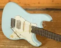 Schecter USA Custom Shop Nick Johnston HSS Wembley - Atomic Frost Aged Nitro