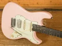 Schecter USA Custom Shop Nick Johnston HSS Wembley - Atomic Pink Aged Nitro