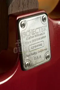 Schecter USA Custom Shop Nick Johnston Signature Traditional HSS - Atomic Fire Aged Nitro