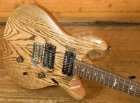 PRS SE Custom 24 Burled Ash Limited Edition - Natural