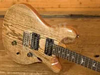 PRS SE Custom 24 Burled Ash Limited Edition - Natural