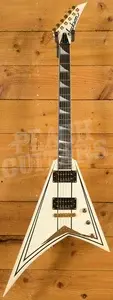 Jackson Pro Series Rhoads RRT-3 | Ebony - Ivory w/Black Pinstripes
