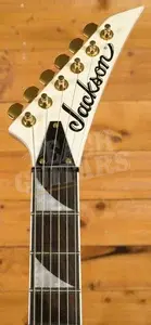 Jackson Pro Series Rhoads RRT-3 | Ebony - Ivory w/Black Pinstripes
