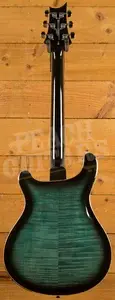 PRS SE Hollowbody II Piezo - Peacock Blue Burst