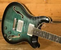 PRS SE Hollowbody II Piezo - Peacock Blue Burst