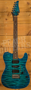 Suhr Custom Classic T Aqua Blue Burst *Used*