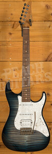 Suhr Standard Plus Faded Trans Whale Blue Burst Pau Ferro *Used*