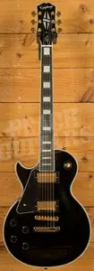 Epiphone Inspired by Gibson Les Paul Custom | Ebony w/Gigbag *Left-Handed*
