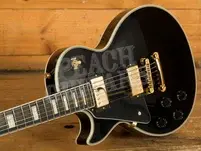Epiphone Inspired by Gibson Les Paul Custom | Ebony w/Gigbag *Left-Handed*