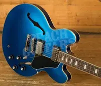Epiphone ES-335 Block Candy Blue (Incl. Premium Gig Bag)
