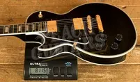 Epiphone Inspired by Gibson Les Paul Custom | Ebony w/Gigbag *Left-Handed*