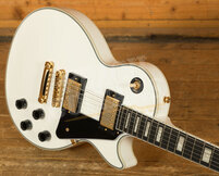 Epiphone Inspired by Gibson Les Paul Custom | Alpine White w/Gigbag