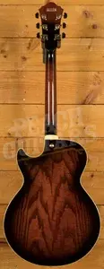 Ibanez AG Artcore Expressionist | AG95QA - Dark Brown Sunburst