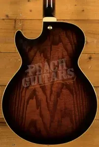 Ibanez AG Artcore Expressionist | AG95QA - Dark Brown Sunburst