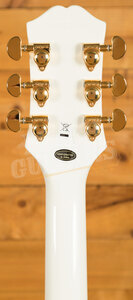 Epiphone Inspired by Gibson Les Paul Custom | Alpine White w/Gigbag