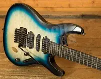 Ibanez JIVAJR Nita Strauss/Alice Cooper/The Iron Maidens S Series - Bound Ebony - Deep Sea Blonde