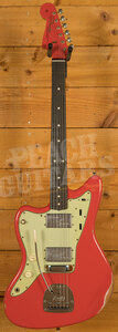 Fender Custom Shop 61 Jazzmaster Relic Fiesta Red Left Handed *Used*