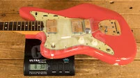 Fender Custom Shop 61 Jazzmaster Left-Handed - Relic Fiesta Red *Used*
