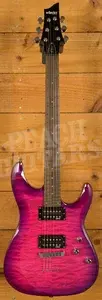 Schecter C-6 Plus - Rosewood - Electric Magenta