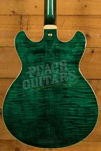Ibanez AS Artcore Expressionist | AS93FM - Transparent Moss Green