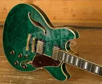 Ibanez AS Artcore Expressionist | AS93FM - Transparent Moss Green