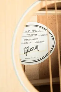 Gibson J-45 Special | Satin Natural