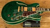Ibanez AS Artcore Expressionist | AS93FM - Transparent Moss Green