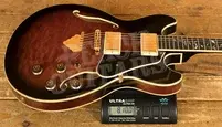 Ibanez AS Artcore Expressionist | AS93QMSP - Dark Brown Sunburst