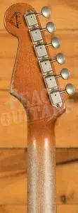 Fender Custom Shop Masterbuilt Dale Wilson 63 Strat - Heavy Relic Lake Placid Blue/3-Tone Sunburst