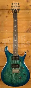 PRS SE Custom 24 Burled Ash Limited Edition - Lake Blue