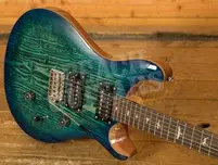 PRS SE Custom 24 Burled Ash Limited Edition - Lake Blue