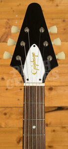 Epiphone Inspired By Gibson Custom Jimi Hendrix Love Drops Flying V | Ebony