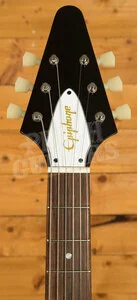 Epiphone Inspired By Gibson Custom Jimi Hendrix Love Drops Flying V | Ebony