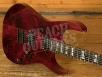 Ibanez RGT1221PB RG Series Premium - Ebony - Stained Wine Red Low Gloss