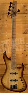 Ibanez MDM1305 Mode Series Standard 5-String Bass - Natural Stained Amber Burst